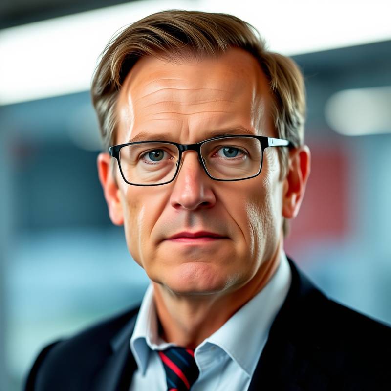 Professioneel portret van Pieter van Dijk, interviewtrainer.